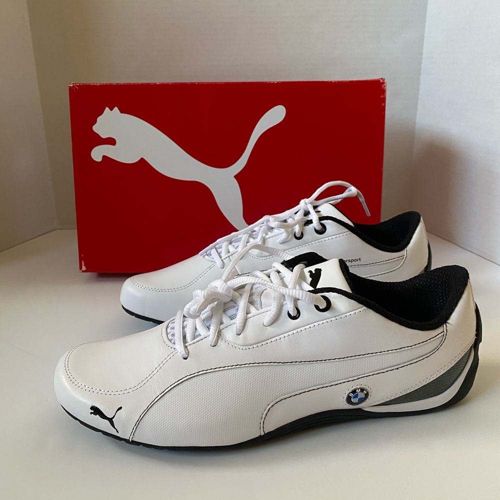 NWT Puma Drift CAT 5 BMW NM Various sizes white